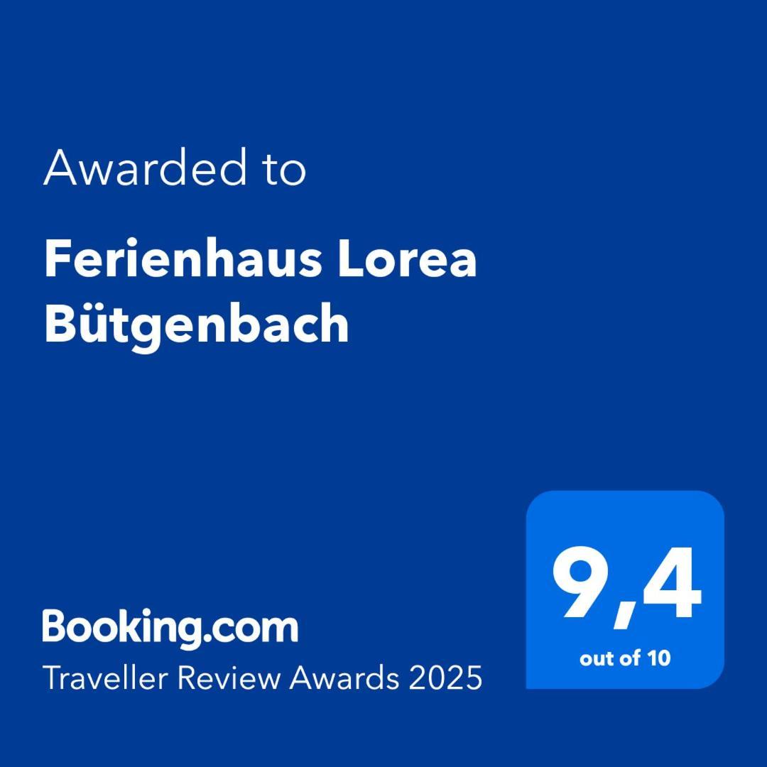 Buetgenbach Ferienhaus Lorea Esterno foto